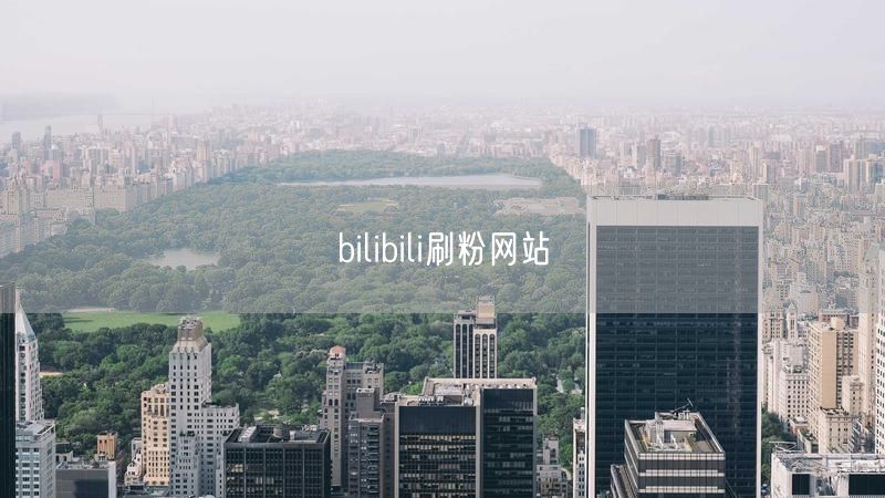 bilibili刷粉网站