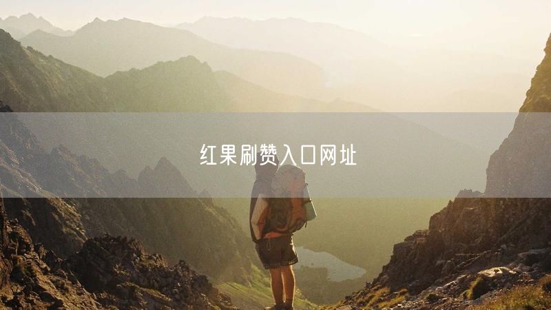 红果刷赞入口网址