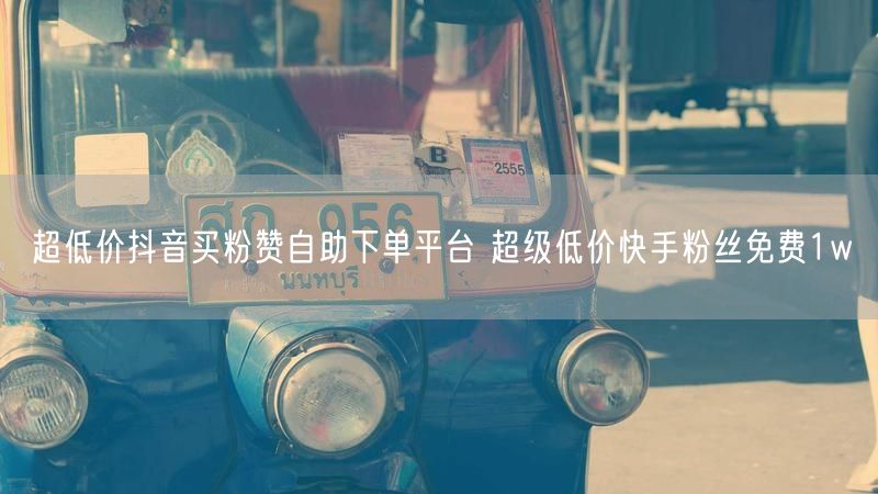 超低价抖音买粉赞自助下单平台 超级低价快手粉丝免费1w