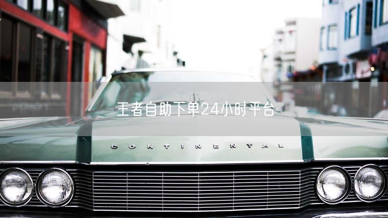 王者自助下单24小时平台