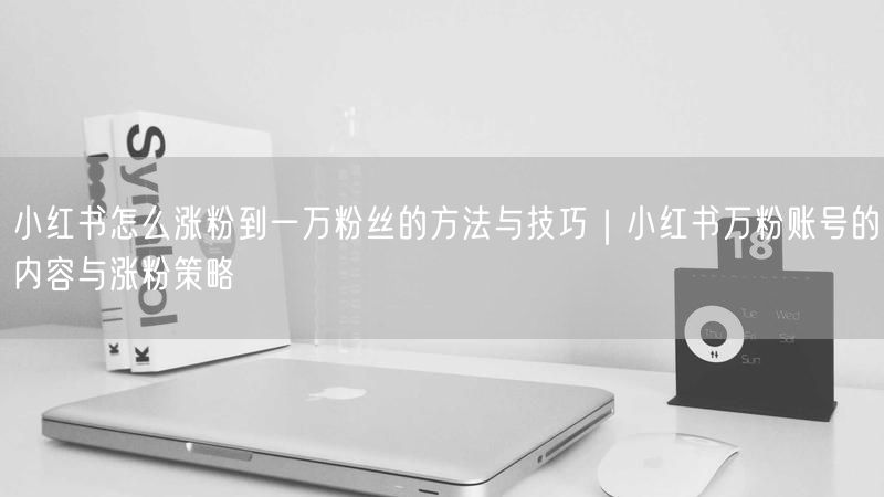 小红书怎么涨粉到一万粉丝的方法与技巧｜小红书万粉账号的内容与涨粉策略